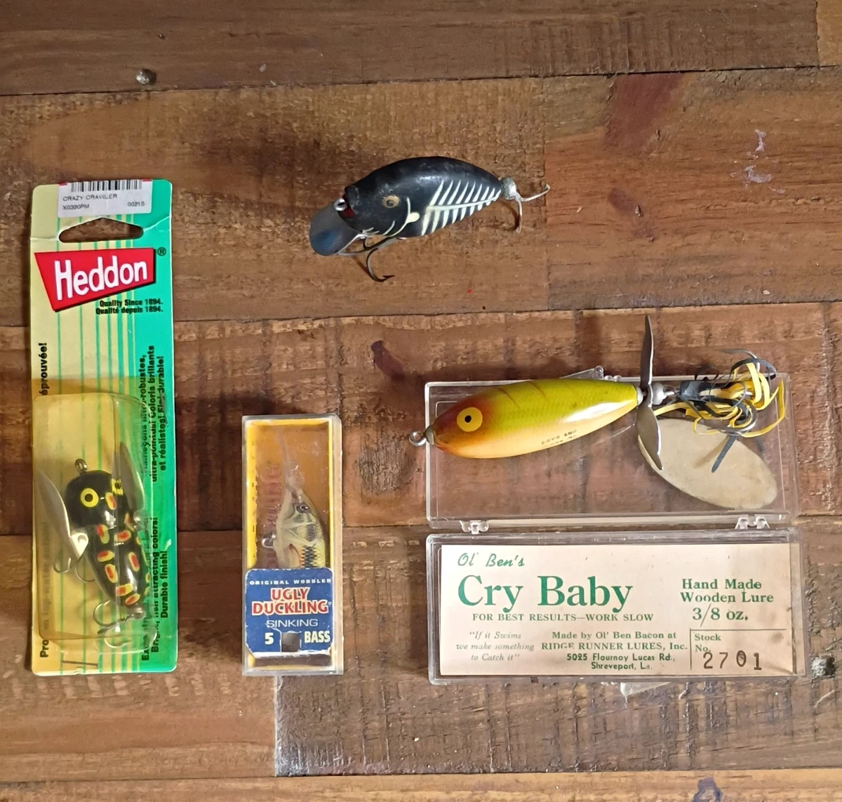 Heddon Crazy Crawler Box for sale | eBay