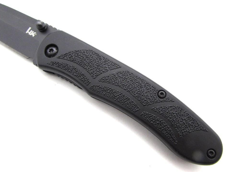 Cuchillo hecho en banco HK Heckler & Koch Liner Lock punto de caída 8Cr13 - sin caja Foto 3 de 4