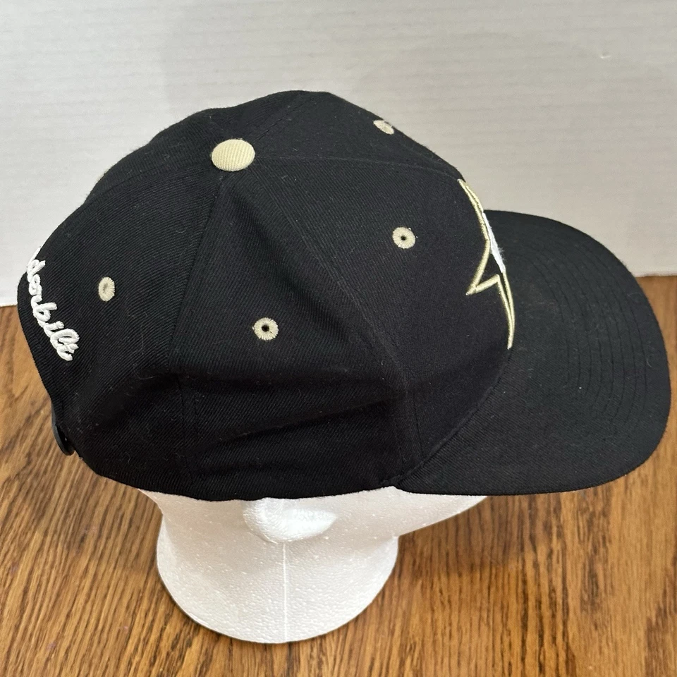 Vanderbilt Commodores NCAA Zephyr Black Snapback Baseball Hat Cap - Image 4 of 4