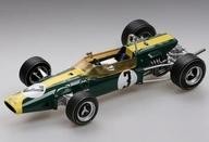 Lotus 48 F2 Spanish GP 1967 Mini Car 1/18 Jim Clark #3, Tecnomodel