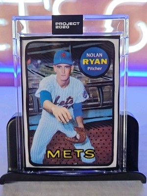 NOLAN RYAN   Topps Project 2020 With Box 1969 by Joshua Vides Card #87