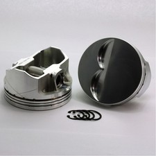 Dss Piston Set 2-2040-4030 4.030 Bore -5cc Flat Top For Chevy 302 Sbc