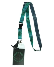 Wicked Lanyard Elphaba Witch Hat Rubber Charm Breakaway ID Badge Holder