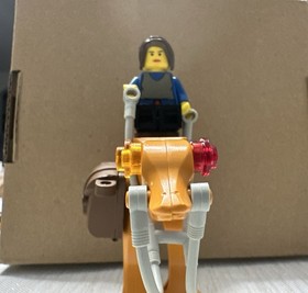 Star Wars LEGO Kaadu Gungan Beast Animal Patrol Figure  7115 With Padme Amidala