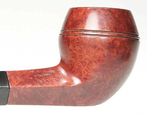 BBB “Own Make” 414 Bulldog, Metal BBB Stem Logo, Pretty Mixed Grain, Great Shape - Picture 6 of 13