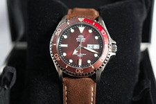 Orient Automatic Diver 200m Red Dial Day/Date...