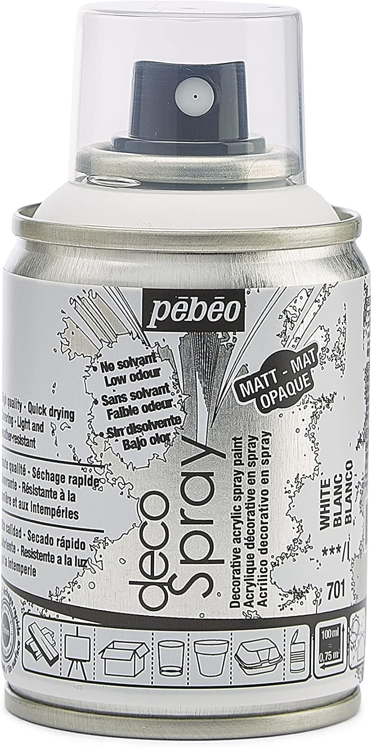 Pebeo Deco Spray, White, 100 ml