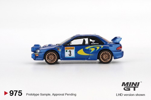 Mini GT #975 Subaru Impreza WRC98 1998 Rally Monte-Carlo 3rd Place 3 - Picture 3 of 3