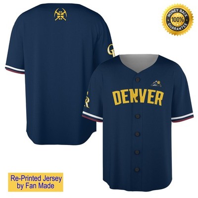 HOT HOT! C Rockies x D Nuggets Giveaway Jersey - All Size