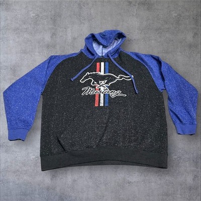 Official Licensed Ford Mustang Hoodie Sweatshirt Size XL Unisex Black Blue Red