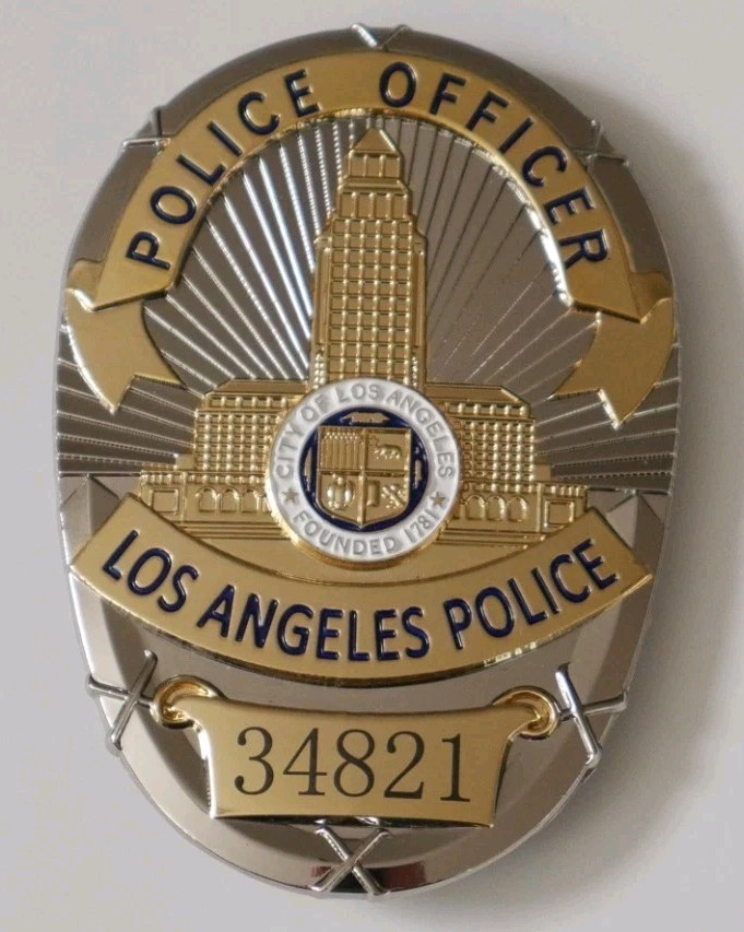 The BRIGHT Movie Prop Replica Metal Badge, Nick Jakoby Badge