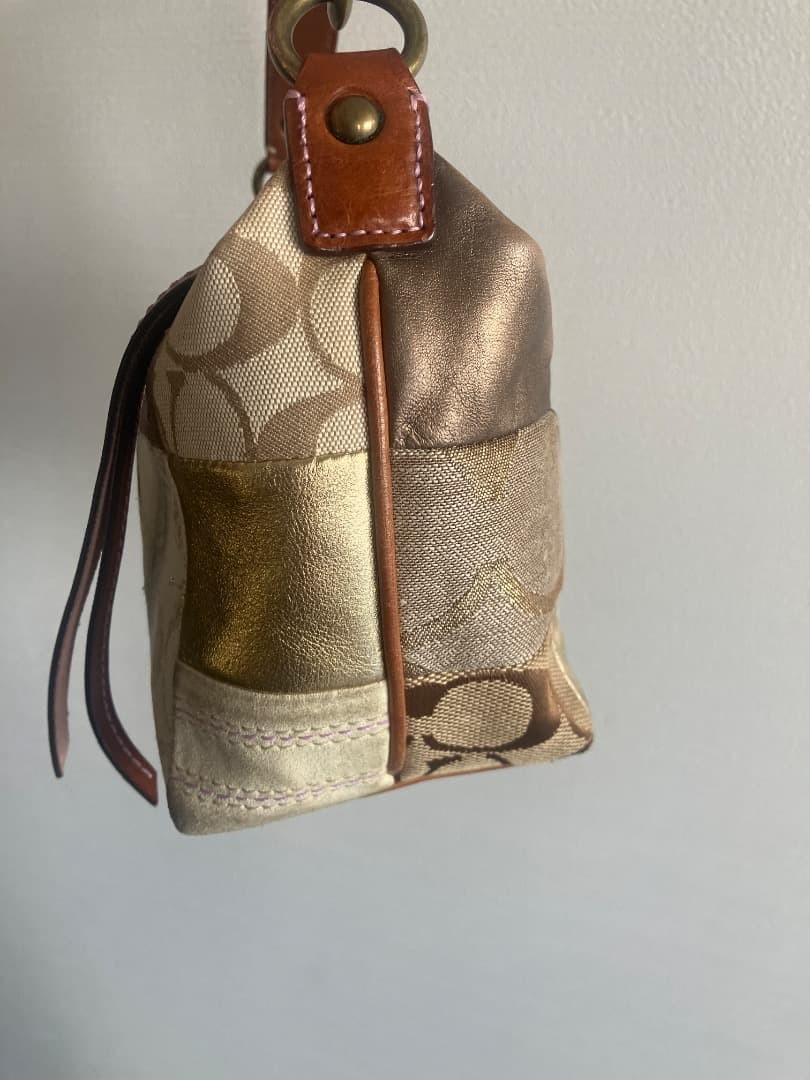 Coach Patchwork Accessory Pouch Mini One Shoulder… - image 3