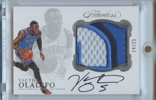Victor Oladipo 2016-17 Flawless Auto Autograph Game Worn Patch OKC Thunder 24/25