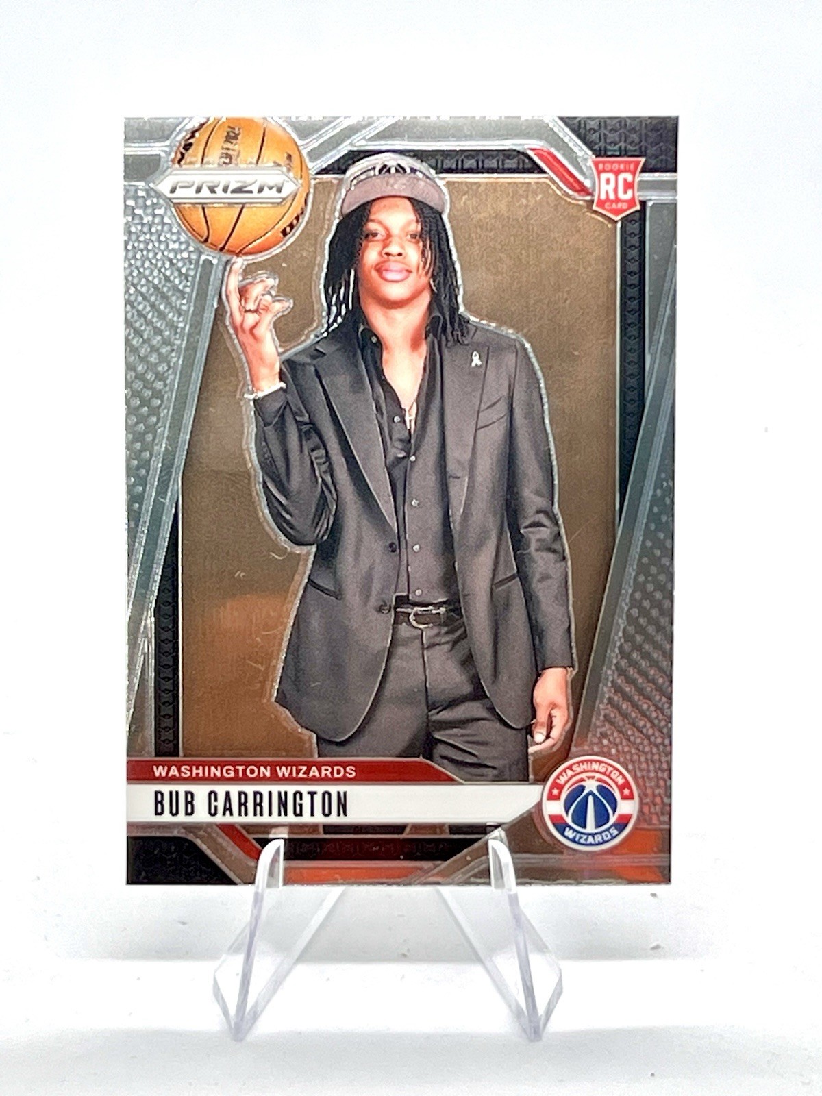 Bub Carrington 2024-25 Panini Prizm Image Variation #244 Wizards