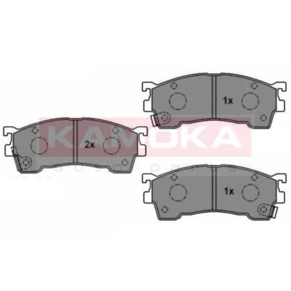 Kamoka BremsbeläGe Vorne FüR Mazda Premacy 323 F VI Ford USA Probe II-image