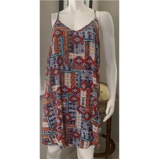 Women's No Comment plus Southwest Print dress sz 1X