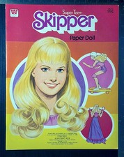 Vintage 1980 Whitman Super Teen Skipper Paper Doll 1982-33 - Uncut/Unused