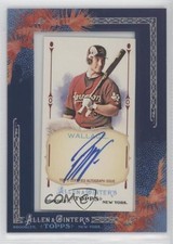 2011 Topps Allen & Ginter's Framed Mini Auto Brett Wallace #AGA-BW Auto 2k3