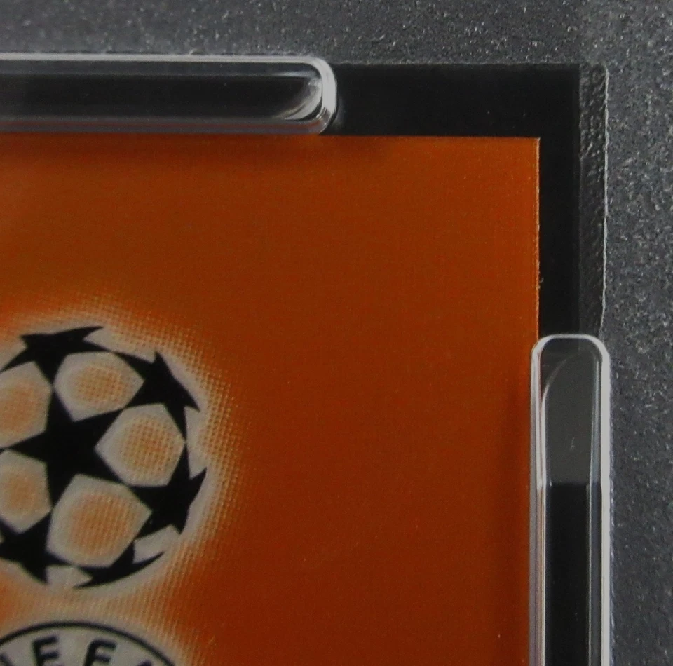 2017 Topps Chrome UCL Gareth Bale #75 Orange Refractor /25 Real Madrid PSA 8 - Image 3 of 4