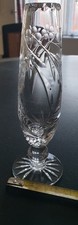 Royal Doulton Fine English Crystal Bud Vase Vintage Cut Glass