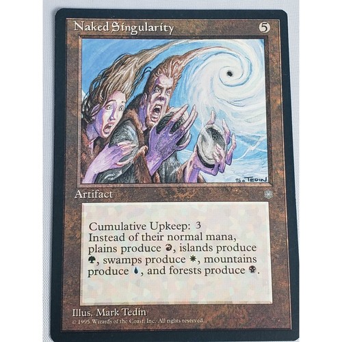Magic The Gathering Naked Singularity Ice Age Rare Artifact Mark Tedin 1995 MTG