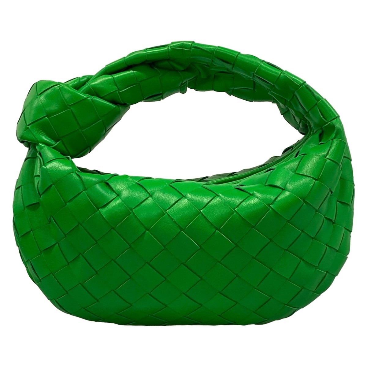 BOTTEGA VENETA Mini The Jodi 651876 Green Leather B********* Handbag