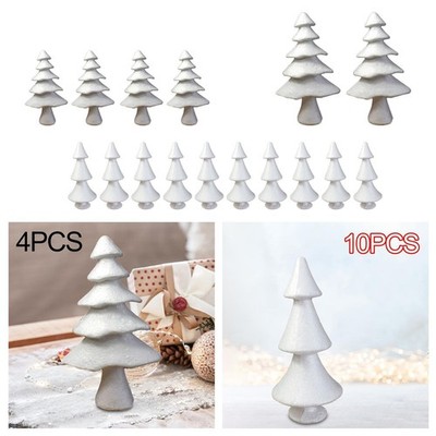 Schaumstoff-Weihnachtsbäume, Tischdekoration, Desktop-Ornamente für die