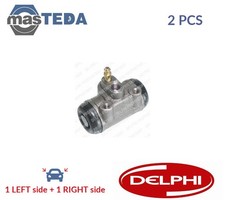 LW36020 DRUM WHEEL BRAKE CYLINDER PAIR REAR DELPHI 2PCS FOR CITROËN C25