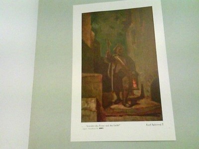 11 Carl-Spitzweg-Kunstdrucke aus den Mappen 1 und 2 der ''Mappen der Jugend'' Spit