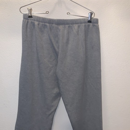 Victoria’s Secret Pink Woman’s M Gray Jogger SweatPants Fleece Lined - Picture 5 of 7