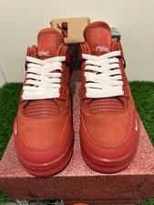 BRAND NEW Air Jordan 4 Retro x Nigel Sylvester Brick by Brick HF4340-800 Size 9M