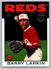 2021 Topps - 1986 Topps Baseball 35th Anniversary Barry Larkin #86B-79 Red /10
