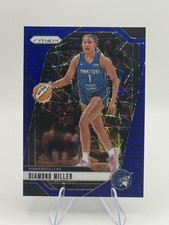2024 Prizm Diamond Miller BLUE VELOCITY SP #63 WNBA Minnesota Lynx Panini Card