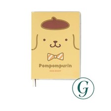 Sanrio B6 Diary Block Type 2026 Pompompurin October Start Planner Schedule Book
