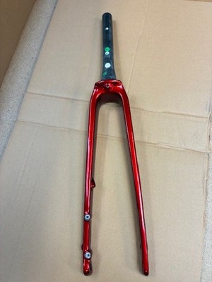 EX SHOPFLOOR DISPLAY - BN - TREK Madone SL 6 700c Rigid Carbon Gabel CRIMSON RED