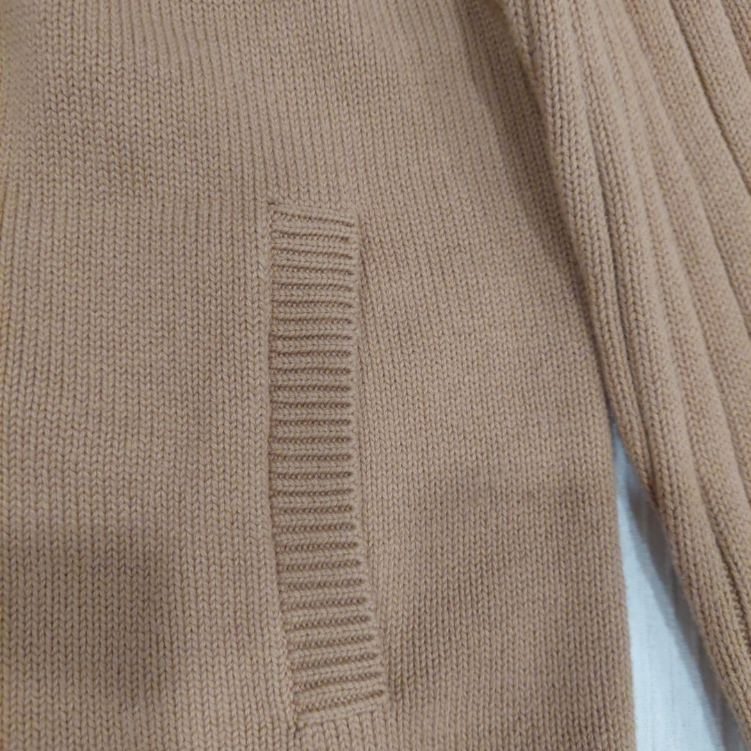 Pendleton Jacket Womens Extra Large Tan Knit Full… - image 4