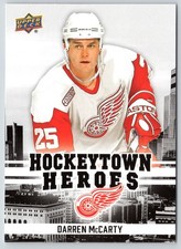DARREN McCARTY 2025-26 DETROIT RED WINGS CENTENNIAL HOCKEYTOWN HEROES HH28 90213