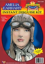 HEROES IN HISTORY AMELIA EARHART INSTANT DISGUISE KIT