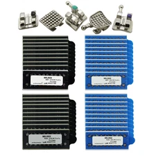 Dental Orthodontic Mini Brackets Braces Metal MIM MBT Roth 022 345 Hooks 5-5