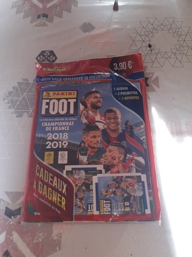lot 10 pochettes stickers panini foot 2006 sous blister neuf