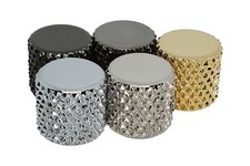 Flat Top Brass Knob for 1/4 shaft pots with E...