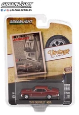 2021 GREENLIGHT Vintage AD Cars- Series 6- 1970 Chevrolet Nova 39090A NIB