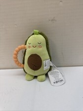 Mary Meyer Yummy Avocado Plush Toy Rattle, 6"