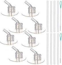 Replacement Straws for Thermos Funtainer 12 Ounce Bottle F401 , 8 Sets 8 pcs ...