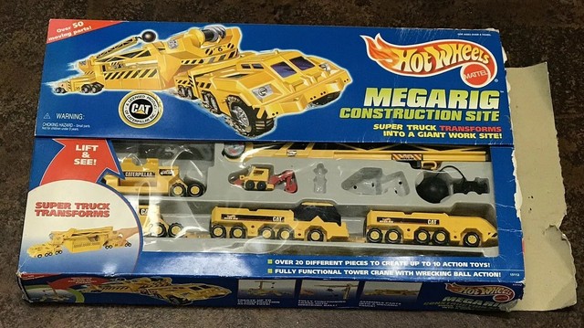hot wheels construction trucks