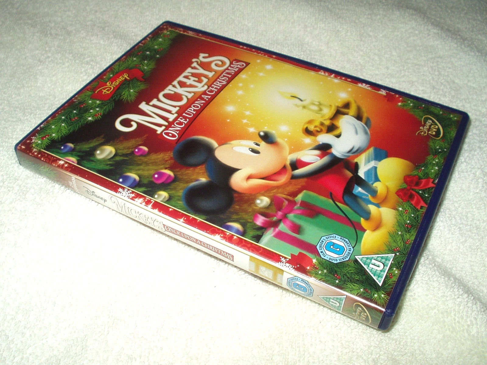 DVD Movie Disney Mickey's Once Upon A Christmas