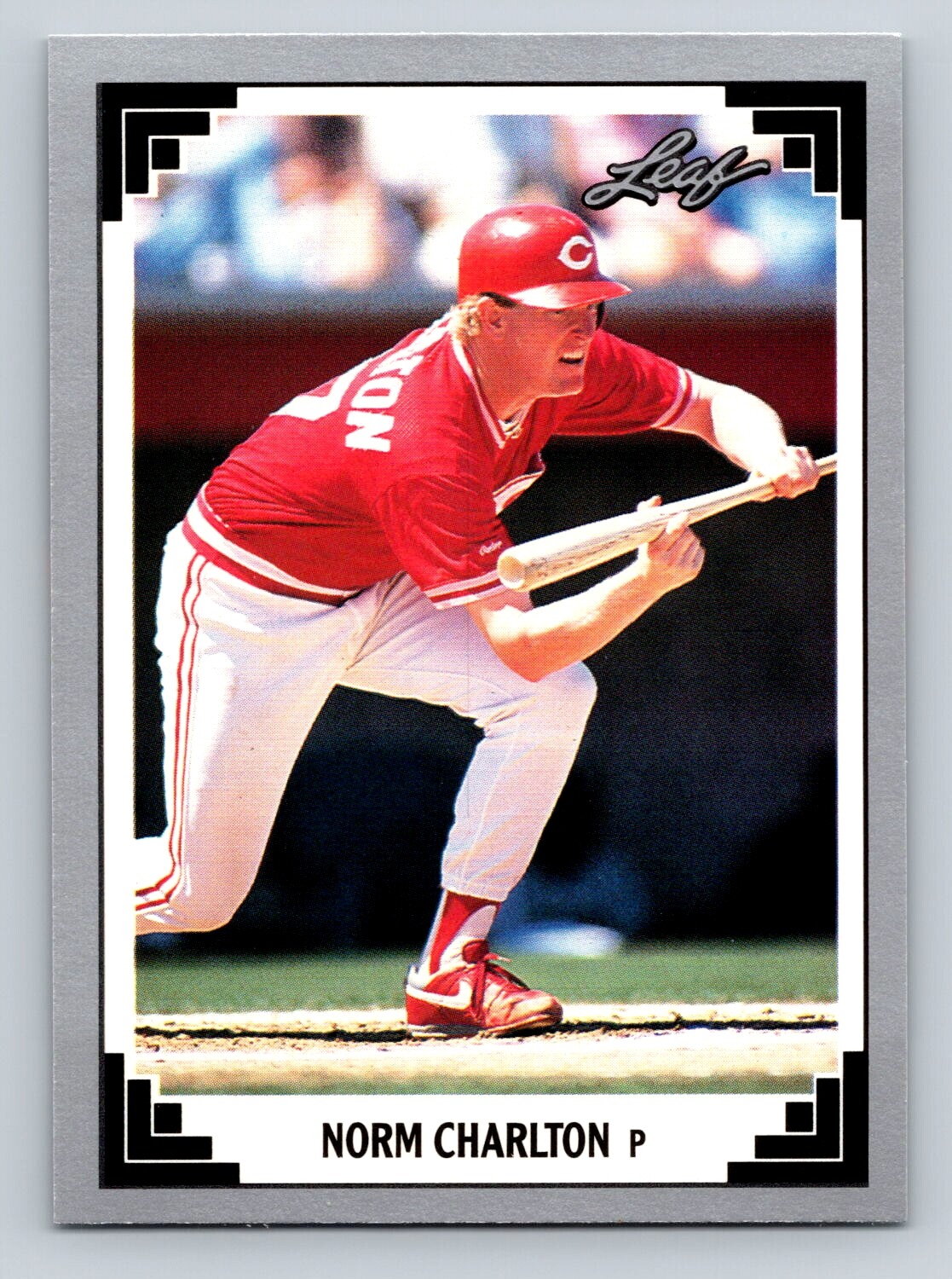 Norm Charlton 1991 Leaf #414 Cincinnati Reds