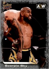 2022 Upper Deck AEW #26 Scorpio Sky