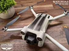 DJI Mini 3 Pro Racing Stripes With Battery Decals Number #1-4 Sticker Skin