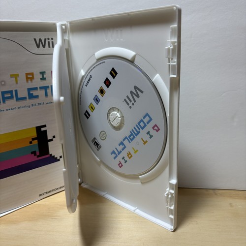 Bit.Trip Complete Nintendo Wii 2011 Complete CIB Tested & Working CLEAN! - Picture 4 of 4